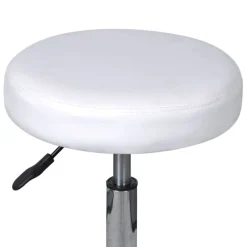 Meubles De Bureau-vidaXL Tabouret de bureau Blanc