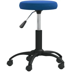 Santé & Beauté-vidaXL Tabouret de massage Velours Bleu