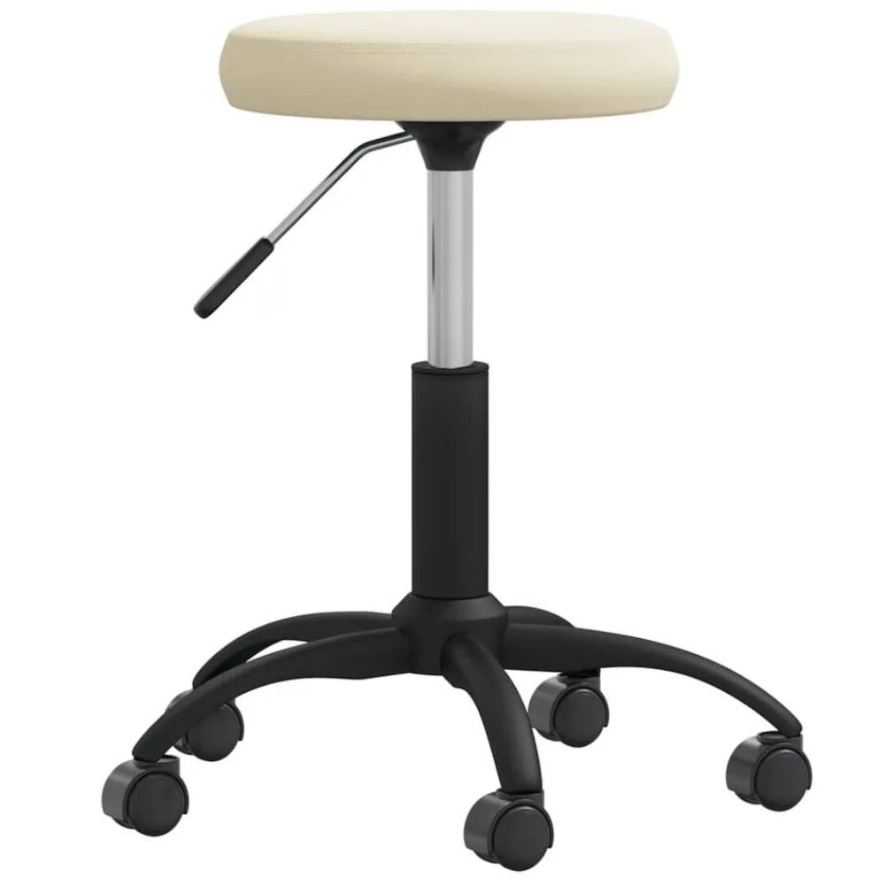 Santé & Beauté-vidaXL Tabouret de massage Velours Crème Crème