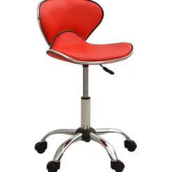 Coiffure & Cosmétologie-vidaXL Tabouret de salon et spa Similicuir Rouge