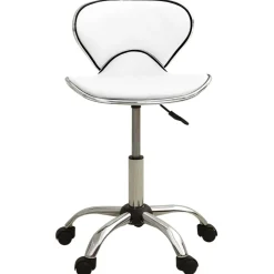 Coiffure & Cosmétologie-vidaXL Tabouret de salon et spa Similicuir Blanc