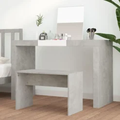 vidaXL Tabouret de toilette 70x35x45 cm Bois d'ingénierie