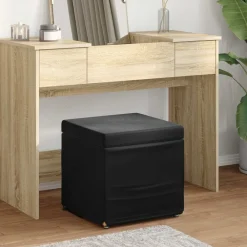 vidaXL Tabouret 41 x 41 x 40 cm Velours et Bois Composite