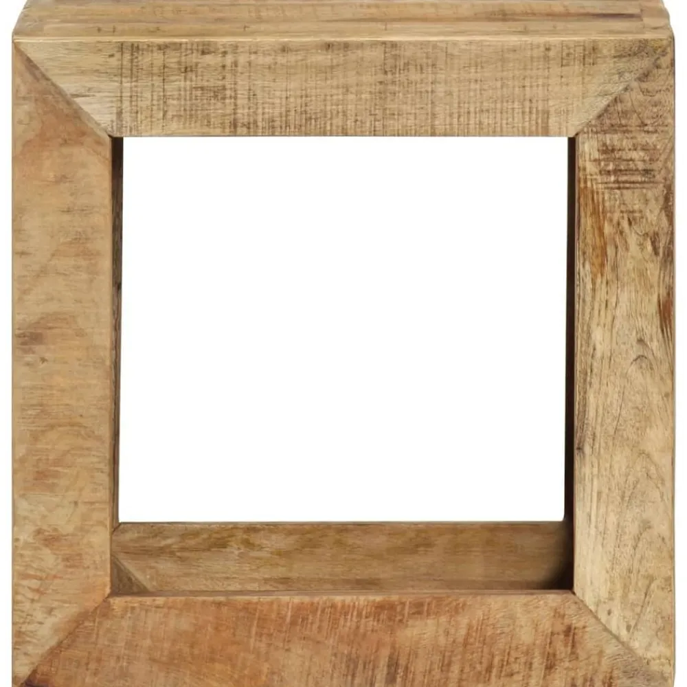 Tables-vidaXL Tabouret 40x30x40 cm Bois de manguier solide
