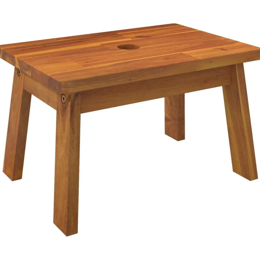 Fauteuils Et Chaises-vidaXL Tabouret-escabeau 38x26x22 cm Bois d'acacia solide