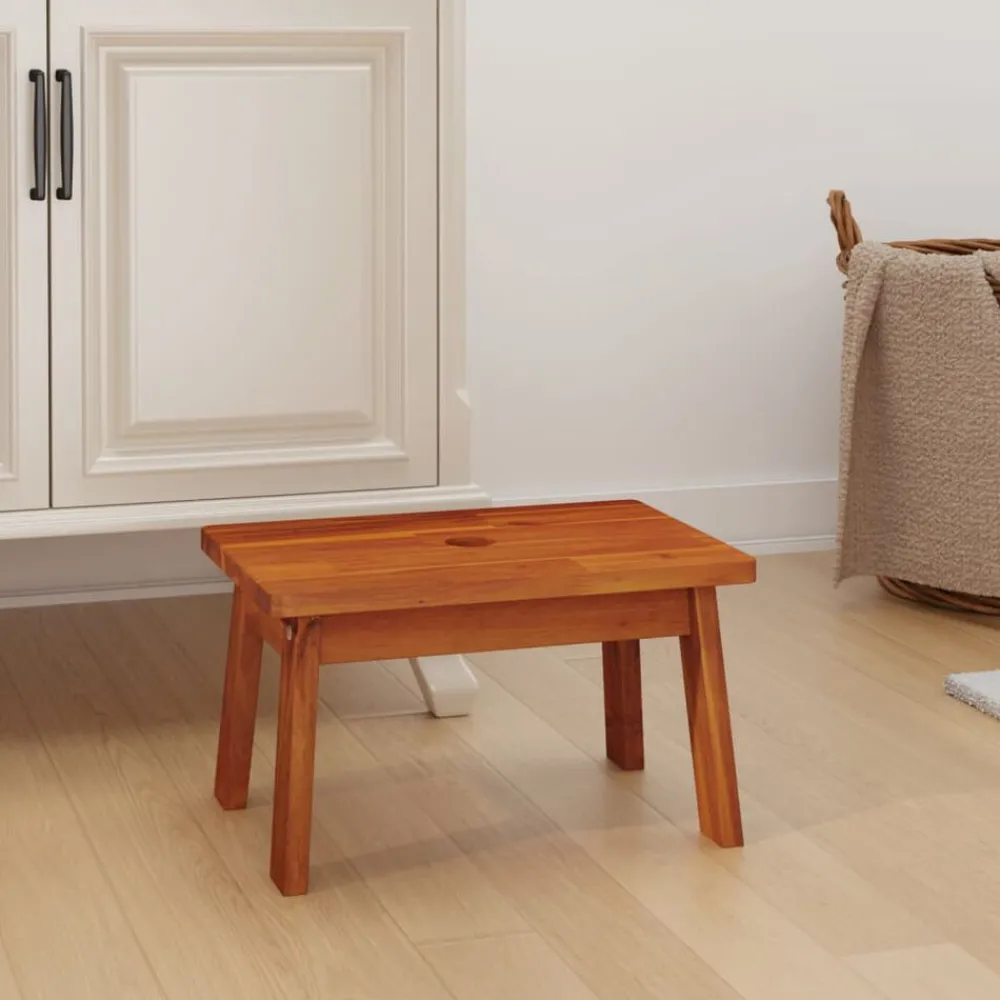 Fauteuils Et Chaises-vidaXL Tabouret-escabeau 38x26x22 cm Bois d'acacia solide