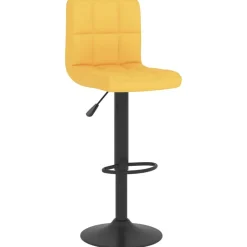 vidaXL Tabourets de bar lot de 2 tissu