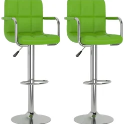 vidaXL Tabourets de bar lot de 2 similicuir
