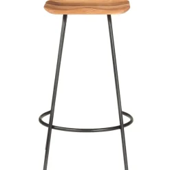 vidaXL Tabourets de bar lot de 2 bois d'acacia solide