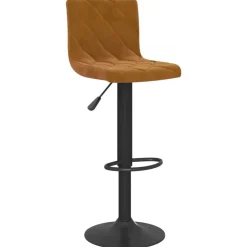 vidaXL Tabourets de bar lot de 2 velours