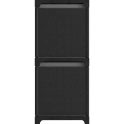 vidaXL Étagère à 4 cubes avec boîtes 69x30x72,5 cm Tissu