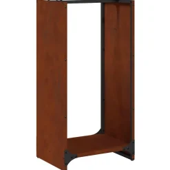 Accessoires Pour Cheminées & Poêles À Bois-vidaXL Étagère à bois 40x30x80 cm Acier résistant aux intempéries