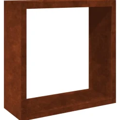 Accessoires Pour Cheminées & Poêles À Bois-vidaXL Étagère à bois 100x40x100 cm acier résistant aux intempéries Acier résistant aux intempéries/Marron