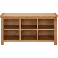 vidaXL Étagère à chaussures 90x37x45 cm Bois de chêne solide