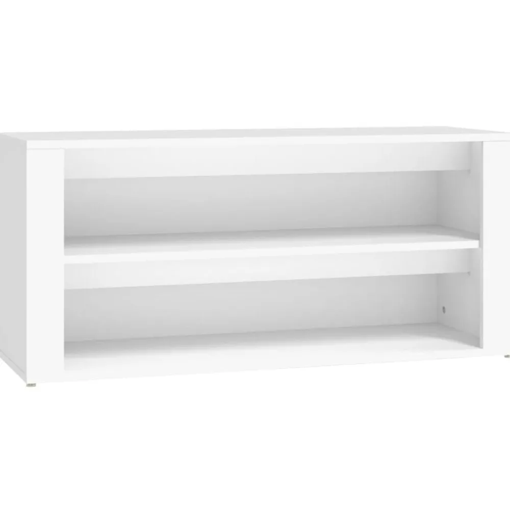 vidaXL Étagère à chaussures 100x35x45 cm Bois d'ingénierie