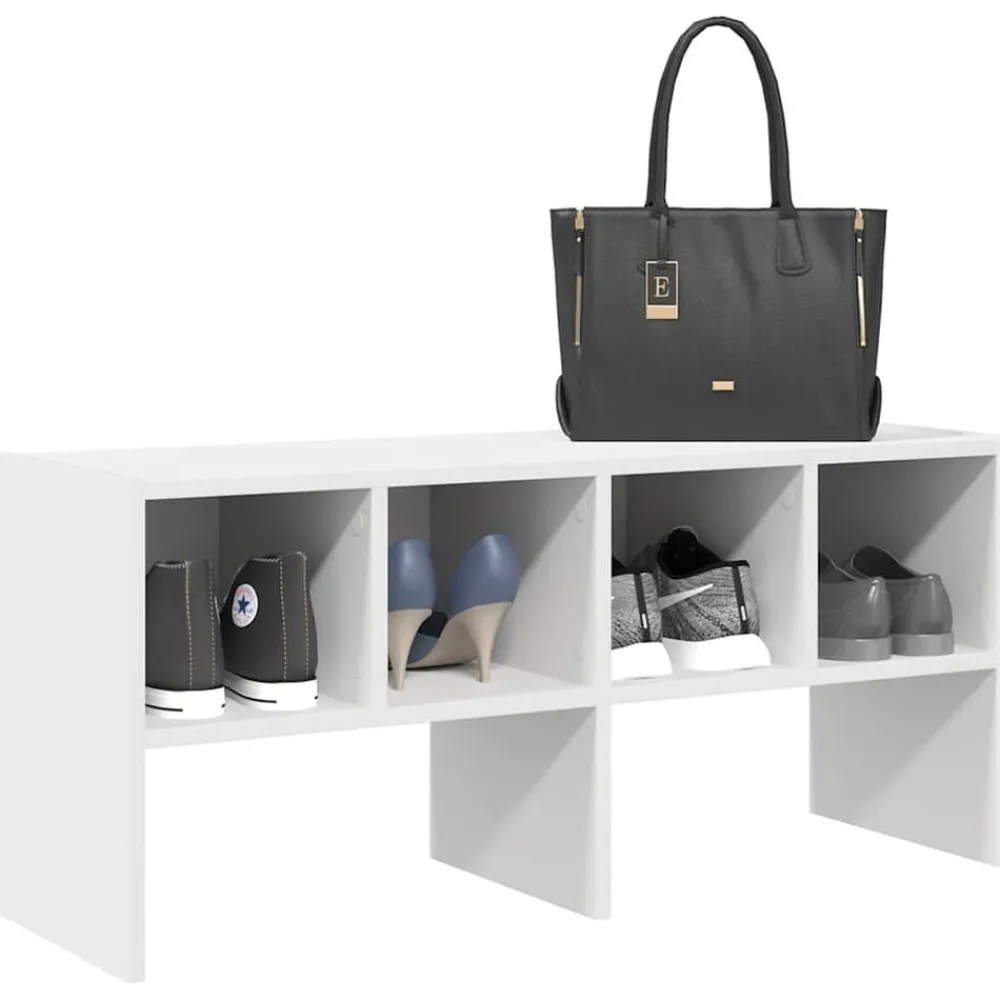 vidaXL Étagère à chaussures empilable 89,5x30x40 cm