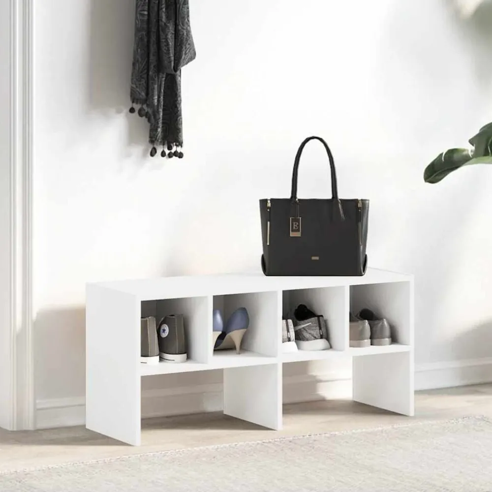 vidaXL Étagère à chaussures empilable 89,5x30x40 cm