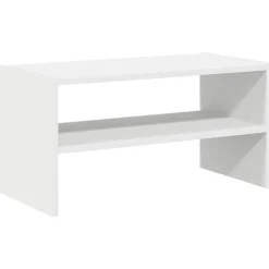Produits Ménagers-vidaXL Étagère à chaussures empilable 60x30x30,5 cm Blanc