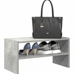 vidaXL Étagère à chaussures empilable 60x30x30,5 cm