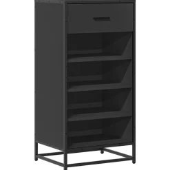 vidaXL Étagère à chaussures 48x38x97,5 cm bois d'ingénierie