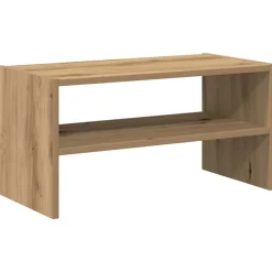 Produits Ménagers-vidaXL Étagère à chaussures empilable chêne artisanal 60x30x30,5 cm chêne artisanal