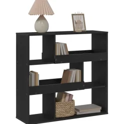 vidaXL Étagère à livres Chêne noir 100 x 33 x 94,5 cm