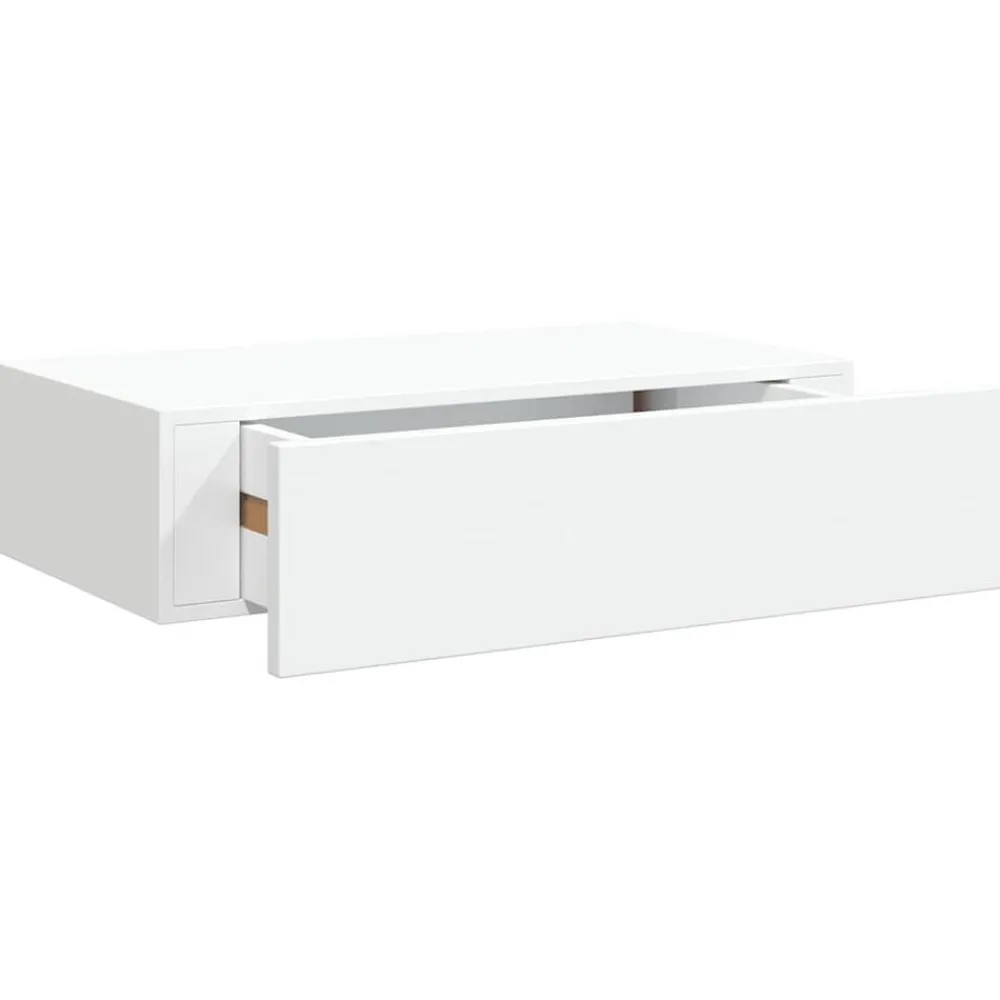 vidaXL Étagère à tiroir murale 40x23,5x10 cm MDF
