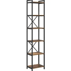 Étagères-vidaXL Étagère 40 x 30 x 189,5 cm Bois d'ingénierie Bois ancien