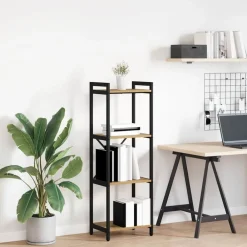 vidaXL Étagère Chêne artisanal 40 x 30 x 119 cm Bois d'ingénierie