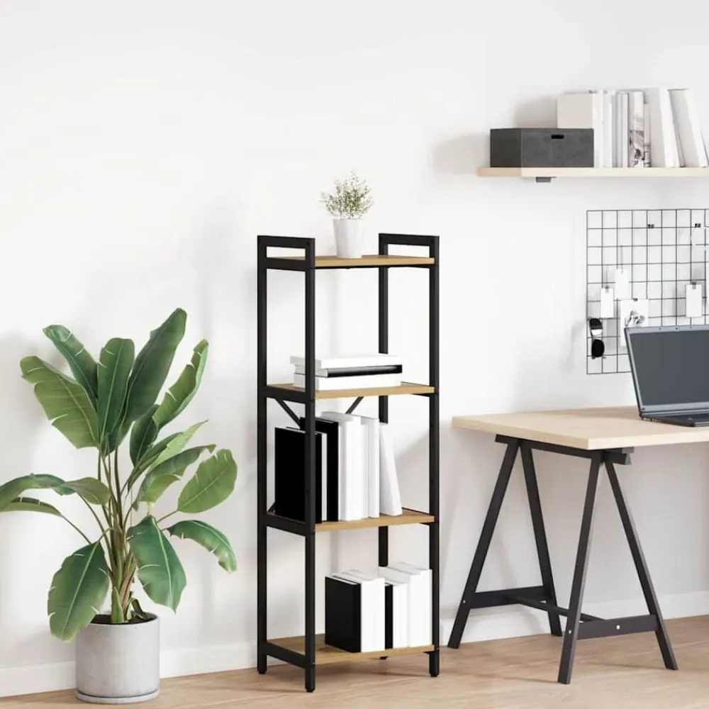 vidaXL Étagère Chêne artisanal 40 x 30 x 119 cm Bois d'ingénierie