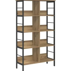 vidaXL Étagère Chêne artisanal 82 x 32 x 144,5 cm Bois d'ingénierie