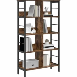 vidaXL Étagère Chêne fumé 82 x 32 x 144,5 cm Bois d'ingénierie