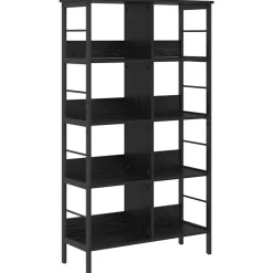 vidaXL Étagère Chêne noir 82 x 32 x 144,5 cm Bois d'ingénierie