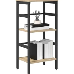 vidaXL Étagère Chêne Sonoma 40 x 29,5 x 81 cm Bois d'ingénierie
