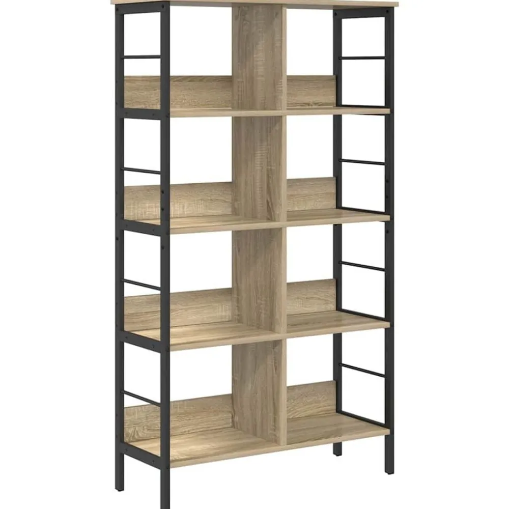 Étagères-vidaXL Étagère Chêne Sonoma 82 x 32 x 144,5 cm Bois d'ingénierie Chêne sonoma