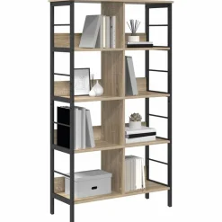 Étagères-vidaXL Étagère Chêne Sonoma 82 x 32 x 144,5 cm Bois d'ingénierie Chêne sonoma