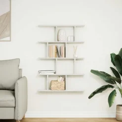 vidaXL Étagère cube murale 12 compartiments bois d'ingénierie