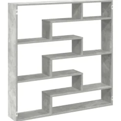 vidaXL Étagère cube murale 7 compartiments bois ingénierie
