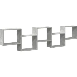 vidaXL Étagère cube murale 5 compartiments bois ingénierie
