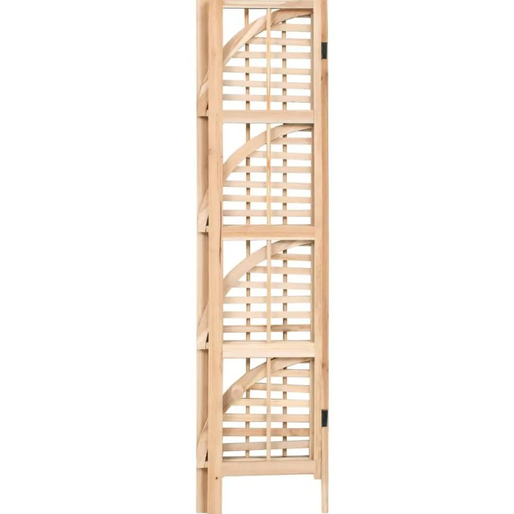 vidaXL Étagère d'angle bois de cèdre 27 x 27 x 110 cm