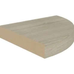 vidaXL Étagère d'angle flottante chêne 25x25x3,8 cm MDF