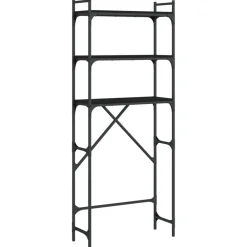 vidaXL Étagère de lave-linge 67x25x163 cm bois d'ingénierie