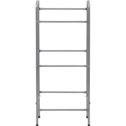 Stockage Industriel-vidaXL Étagère de rangement pour 3 caisses Argenté 50x33x116 cm Acier