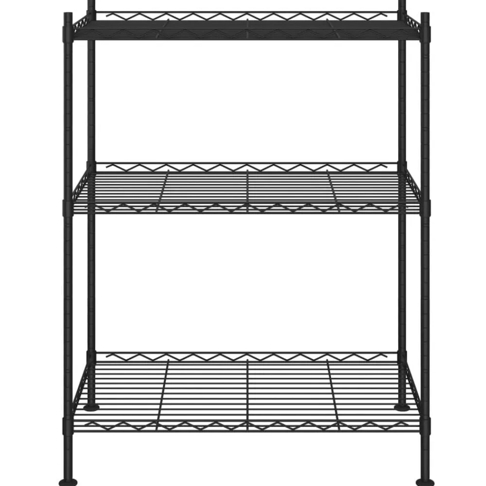 vidaXL Étagère de rangement 3 niveaux 60x35x76 cm 150 kg