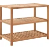 Accessoires De Salle De Bain-vidaXL Étagère de salle de bain Bois de noyer massif 65x40x55 cm
