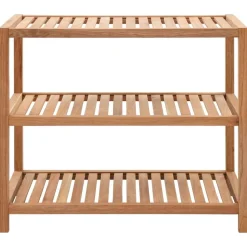 Accessoires De Salle De Bain-vidaXL Étagère de salle de bain Bois de noyer massif 65x40x55 cm