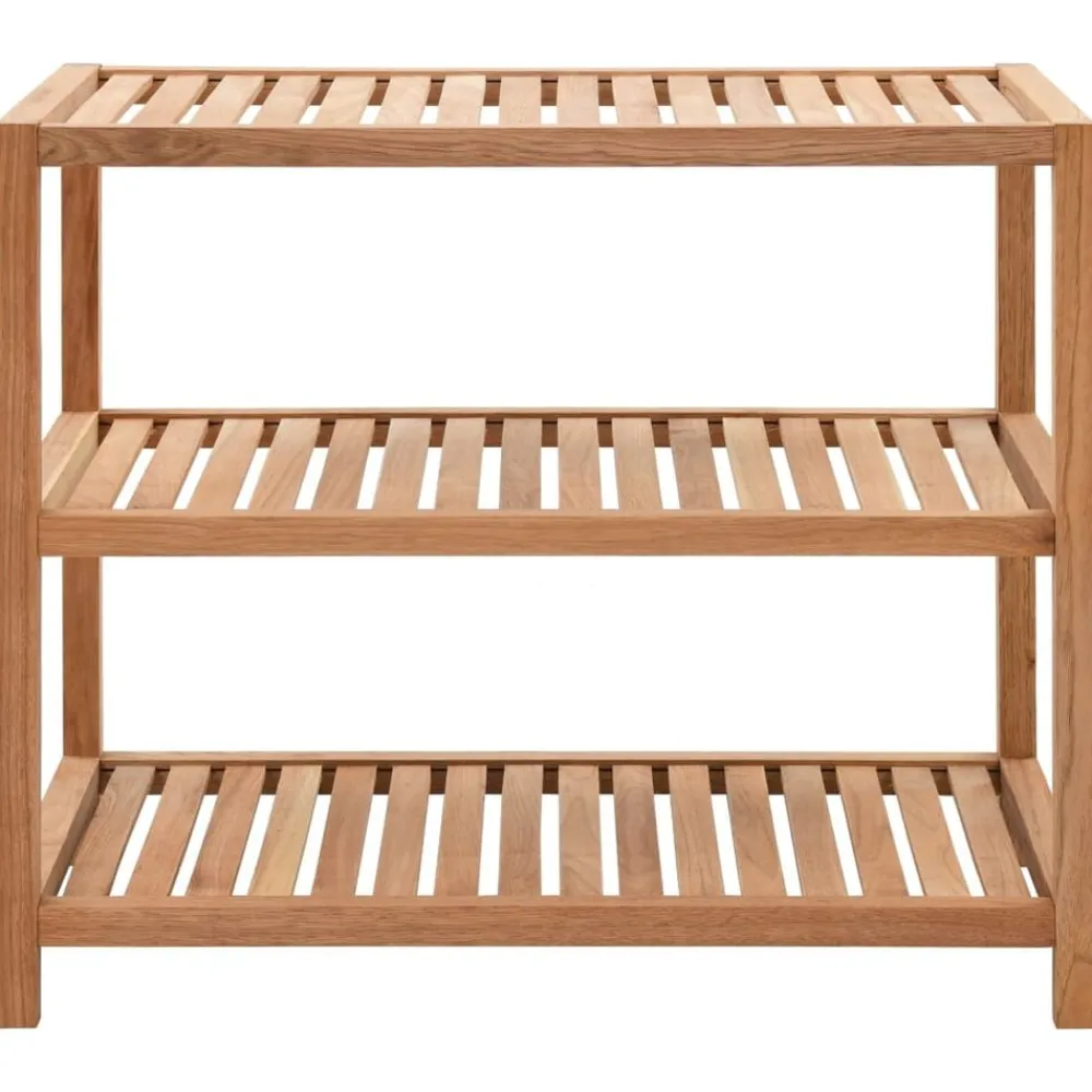 Accessoires De Salle De Bain-vidaXL Étagère de salle de bain Bois de noyer massif 65x40x55 cm
