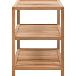 Accessoires De Salle De Bain-vidaXL Étagère de salle de bain Bois de noyer massif 65x40x55 cm
