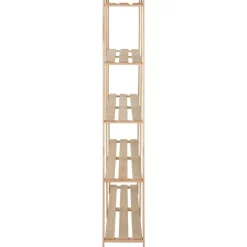 vidaXL Étagère de stockage 5 niveaux 170x28,5x170cm Bois de pin massif