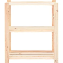 Stockage Industriel-vidaXL Étagère de stockage 3 niveaux 80x38x90 cm Pin solide 150 kg